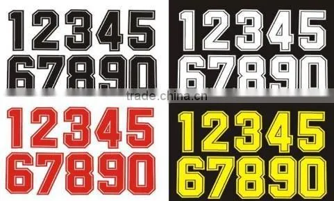 Custom Heat Transfer Sticker Basketball/Football Team Logo Plastisol Transfer For T-shirt photo-5