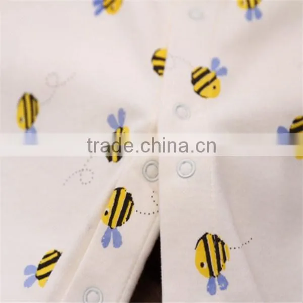 Baby Printed Bodysuits Wholesale Printed Bees Bodysuits photo-5