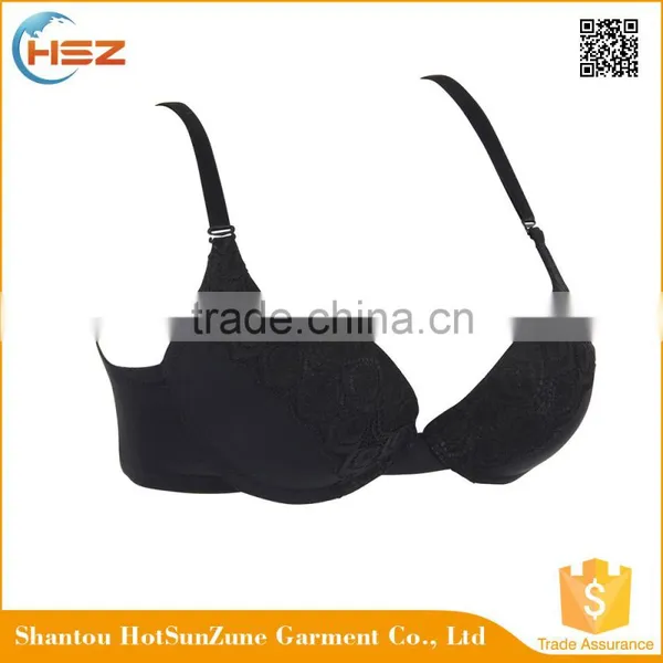 HSZ-58053 Latest Fashion Lingerie Stock Lot Girls Bra Women Fancy Underwear photo-2