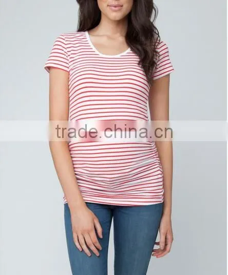 Wholesale Maternity Womens Clothes Cotton T-shirt 2017 photo-5