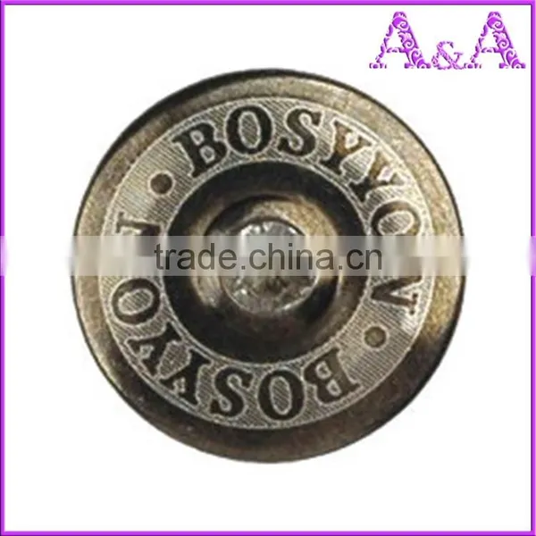 Manufactory Price Snap Button Pull Test Jeans Button With Stone for Leather photo-4