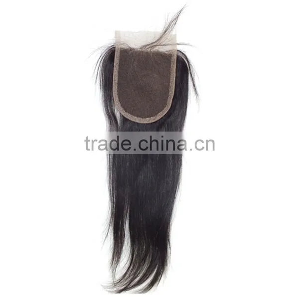 7A Closure Brazilian Body Wave Lace Closure Bleached Knots,4X4 Closure With Baby Hair Free Part Middle Part 3 Way photo-6