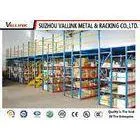 Simple Solid Pallet Mezzanine Racking System , Overhead Garage Storage Rack