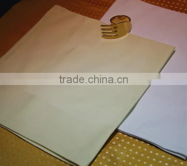 100% Cotton Satin Style Beige Color Hotel Table Napkin photo-2