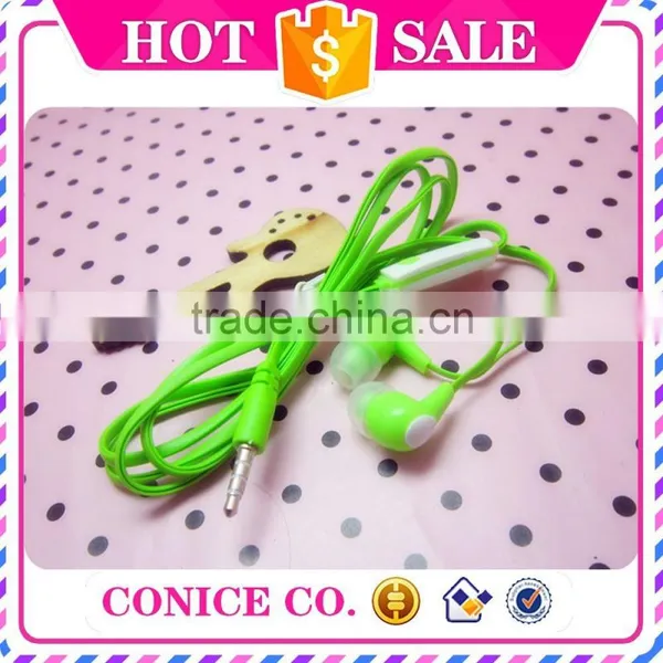 2015 Cheap Sports Wire Earphones With Mic For Phone photo-4