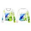 Cotton Digital Printing Process Custom Women's Casual T-shirt photo-2