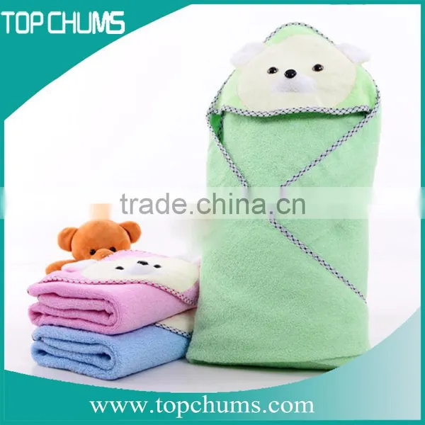 Multicolors Animal Shape Frog White Hooded Baby Hoodie Towel photo-3