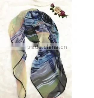PRINTED POLYESTER SCARF photo-3