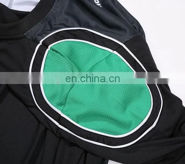 Long Sleeves Custom Black Soccer Referee Jersey photo-4