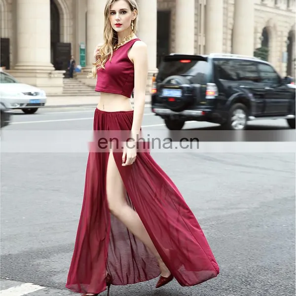 Fashion Wholesale Woman Sexy Two Pieces Woman Clothes photo-4