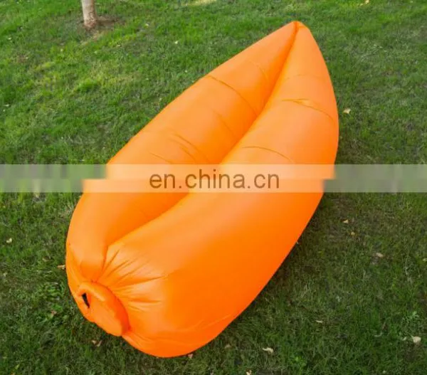 Inflatable Lounge Bag Hammock Air Bed Banana Sofa