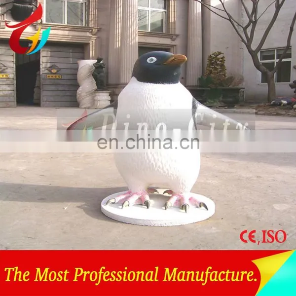 High Emulational Fiberglass Fairy Penguin Statues photo-3