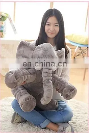 Wholesale Baby's Animal Plush Dolls Elephant Bolster photo-3