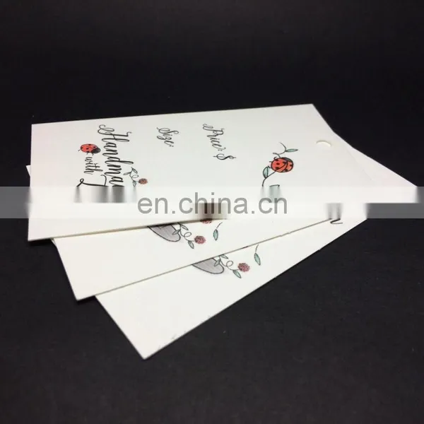 Custom Swimwear Gift Cardboard Swing Hang Tags photo-5