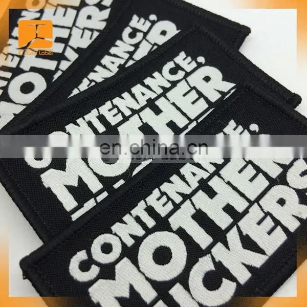 Hot Sale Logo Embroidery Woven Patch/Wappen photo-6