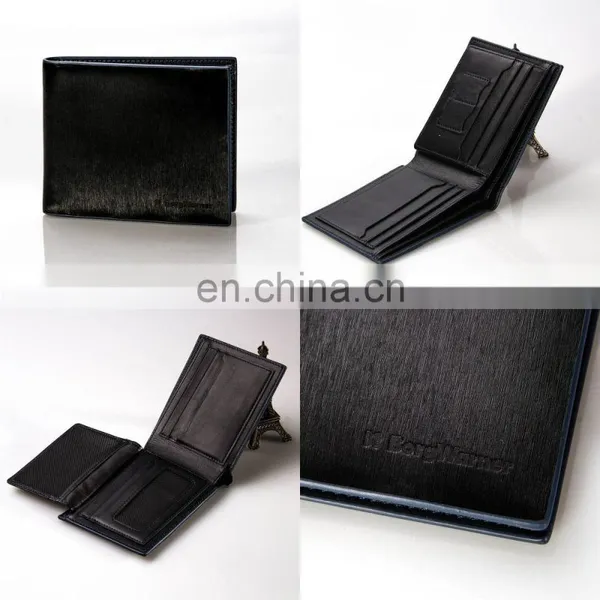 Top Quality Modern Style Real Leather Men's Wallets Luxury Genuine Leather Wallet photo-6