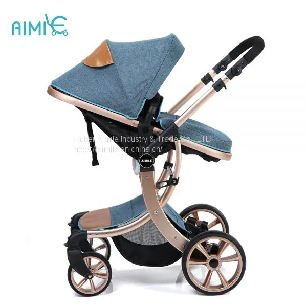 2018 Easy Folding Travel Pram Modern Carriage China Factory photo-2