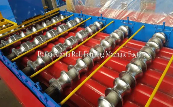 Glazed Iron Roofing Sheet Making Machine photo-4