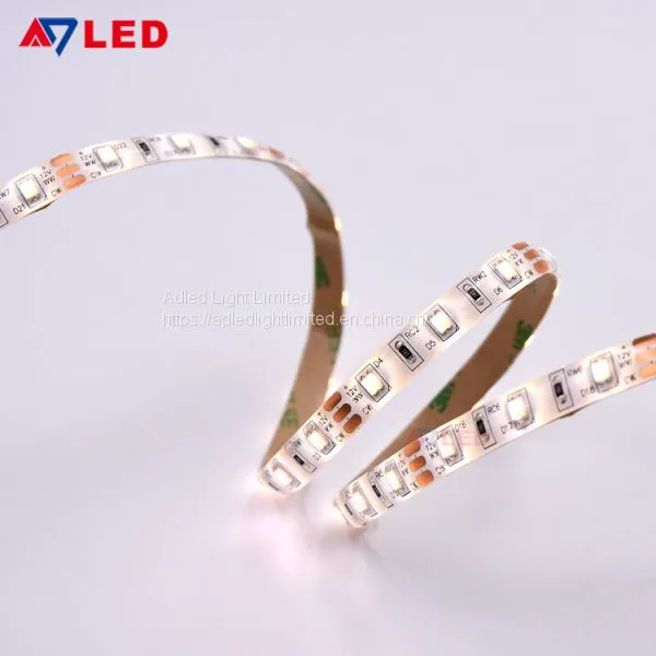 Adled Light CCT 120leds/m 2835 Ip20 Ip65 Ip68 12v 24v High Density Led Strip Smd With CE RoHS UL Approve photo-2