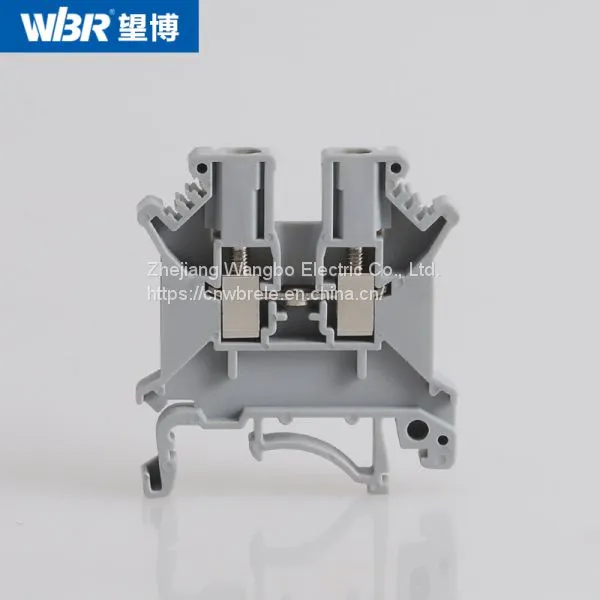 Din Rail Terminal Blocks UK3N Pure Copper Connector Screw Terminal Block photo-5