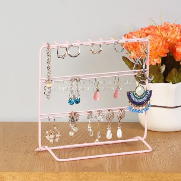 Luxury Jewelry Display Stand Rack Earrings Jewelry Storage /Display Stands With Hooks photo-2