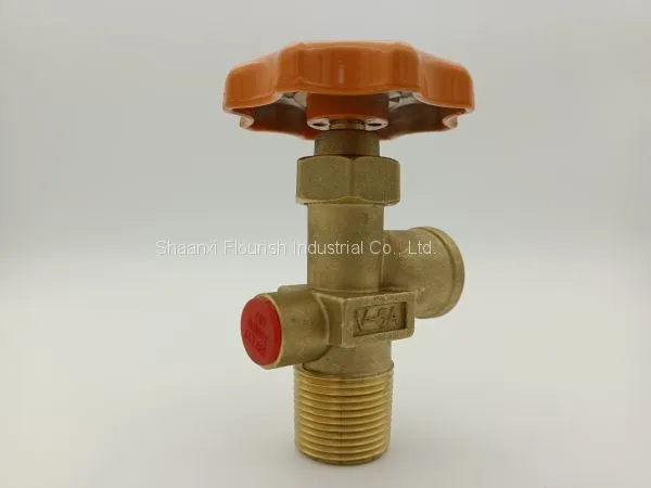 LPG Valve/ Brass Gas Self-closing Cylinder Valve /Angel Valve V5 photo-3
