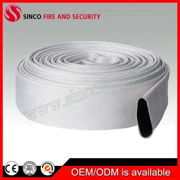 PVC/Rubber lined fire hose for fire fighting hydrant system