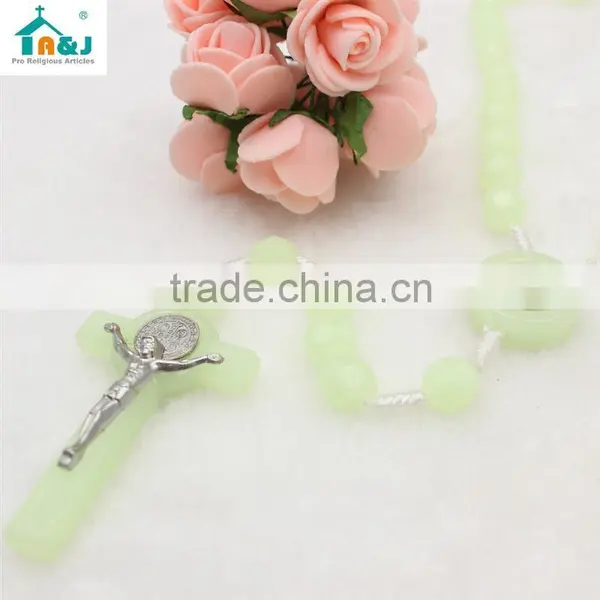 Over 6 Years Gold Supplier Glow in the Dark Plastic Rosary Stuffed Promotion photo-4
