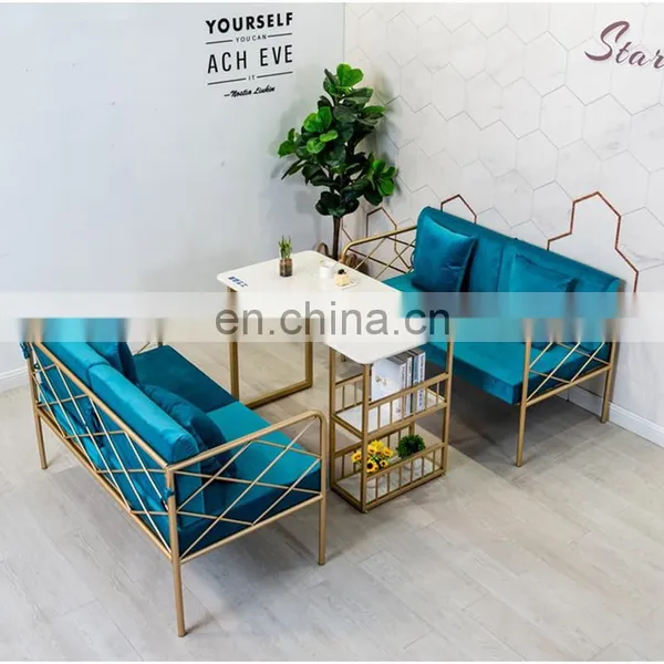 Customized Color Waiting Sofa Waiting Chair Salon Furniture photo-2