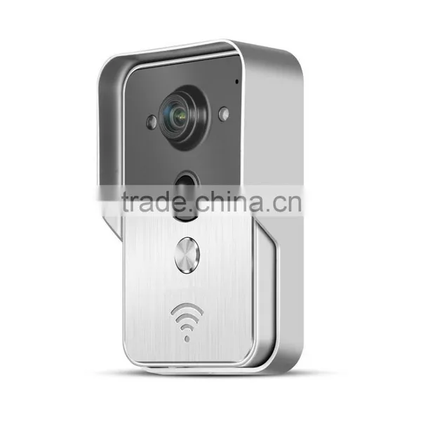 Newest Intercom System HD720P Android IOS App Remote Control WiFi Video Door Phone With PIR Detection Night Vision POE photo-3