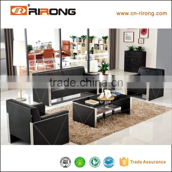 Darker Modern Office Reception Desk Design Cheap Glass Coffee Table photo-3