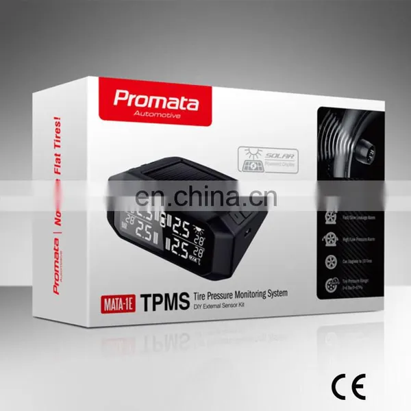 Promata Wireless Solar-powered TPMS With 6 External Sensor photo-4