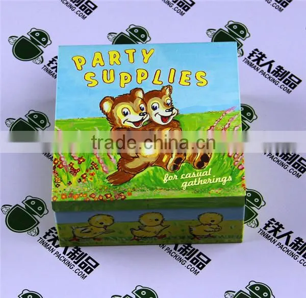 Metal Candy Rectangular Tin Box With Hinged Lid photo-3