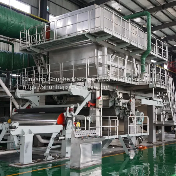 2850mm*1300m/Min Crescent Toilet Paper Machine