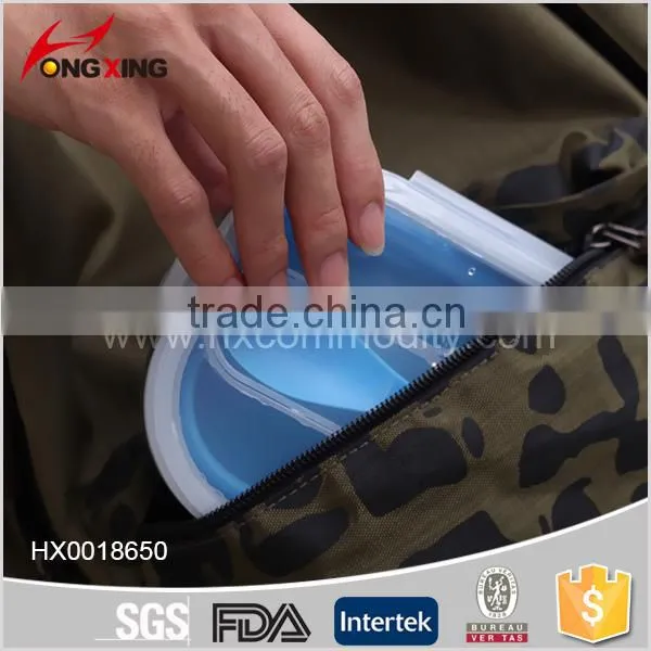 0.8L Rectangle PP Plastic Lunch Box With Spoon/chopsticks photo-3