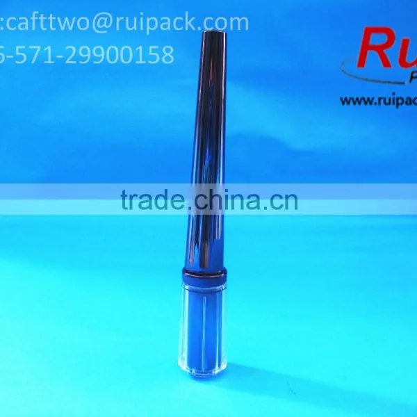 Blue Double Layers Eyeliner Case, Empty Long Thin Shape Eyeliner Tube photo-5