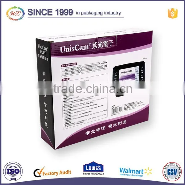 Powerful Factory Pantone Folding Box Custom Black Tea Package Box photo-2