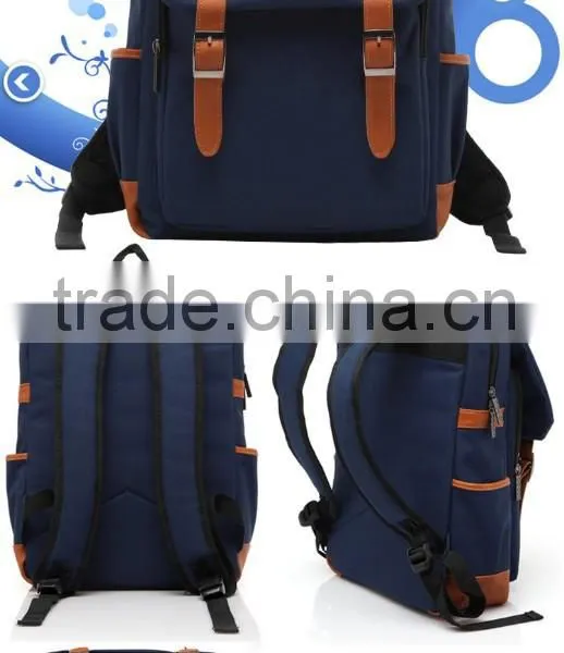 Canvas School Backpack Rucksack Teenagers Backpack 2016 Summer New Fashion Bag photo-3