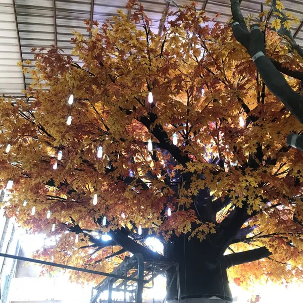 Artificial Maple Tree High Quality Large Tree Blessing Light Tree Suitable for Garden Park Stage Shopping Mall Decoration photo-2