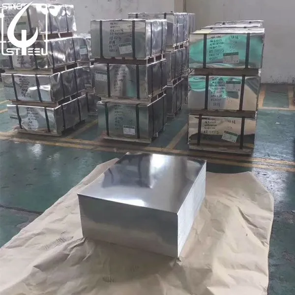 Electrolytic Tinplate Sheet 0.15-0.50mm Thickness for Food Packaging