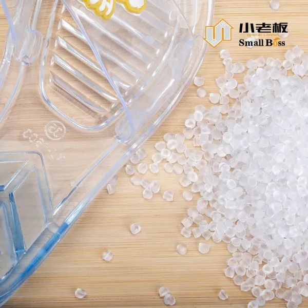 Crystal PVC Compound Granules PVC Pellets Flexible PVC Soft Granules Compound for Shoe Sole photo-6