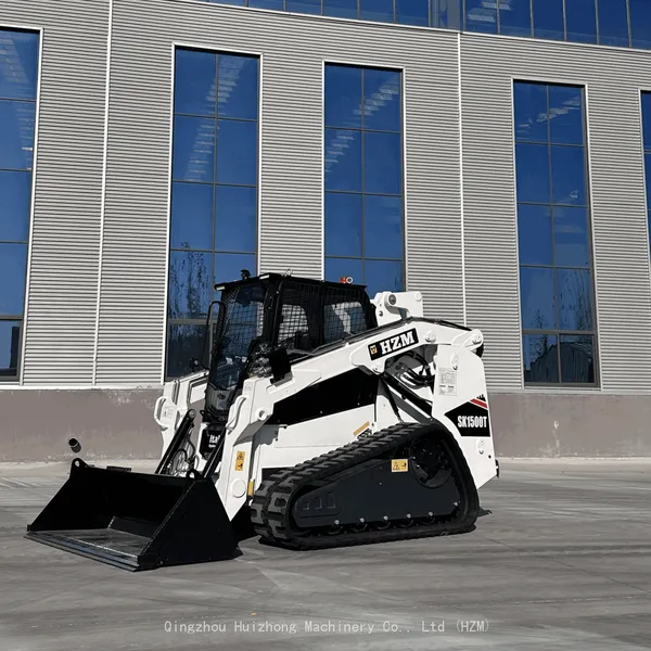 2025 New Design High Quality Compact Skid Steer Loader HZM SK1300 With EPA4 E5 Engine photo-2