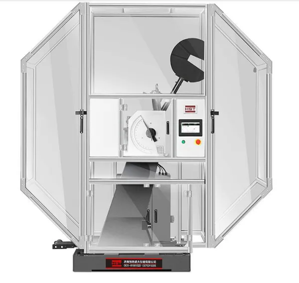 HST Touch Screen Pendulum Impact Testing Machine Plastic Izod Charpy Impact Tester Rubber Strength Testing Machine JBS-750C photo-3