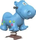 Forest Animal Rocking Horse Elephant Rocking Horse. photo-2