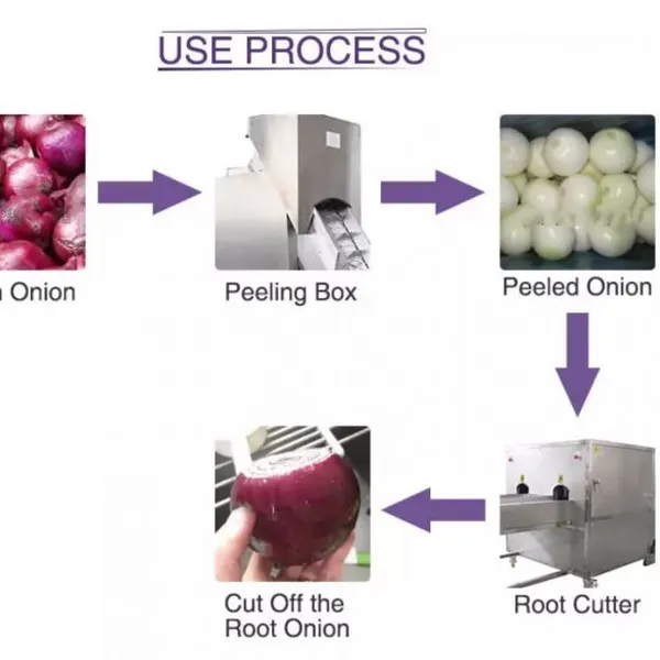 Onion Slicing Machine for Sale in China photo-4