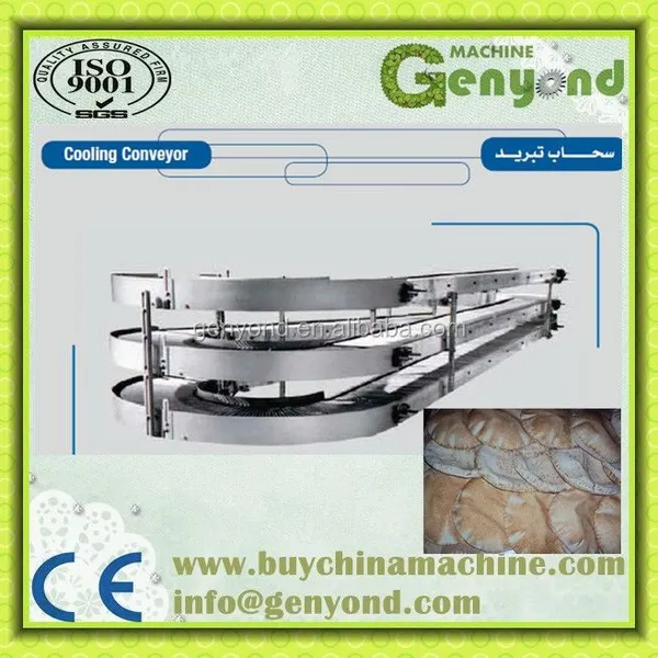 Factory Automatic Pancake Production Line Roti Pita Bread Baking Making Machine Process Plant Arab Bread Processing Line photo-3