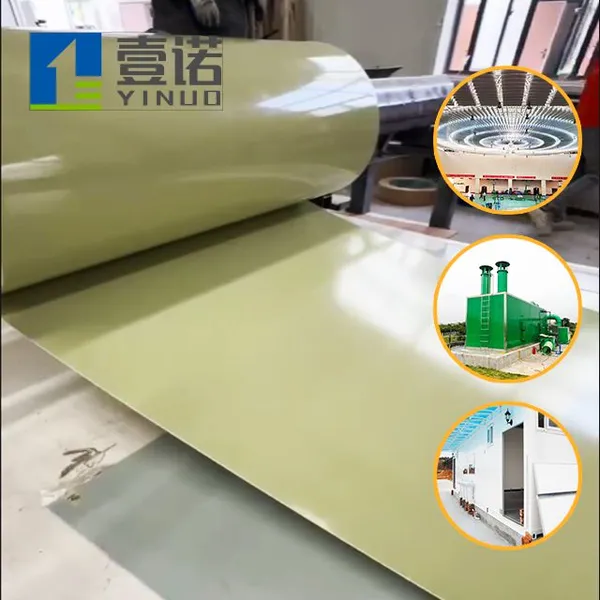 Indonesia Agricultural Greenhouse FRP Panel Transparent RV VSN Protected Impact-Resistant Lightweight Durable Lembaran FRP Panel photo-4