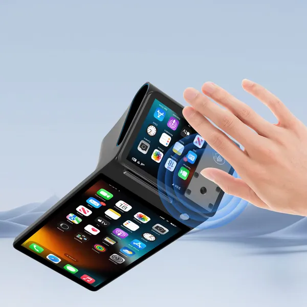 Z108P POS Factory Custom Palm Vein POS Terminal Printer With 3/4GB RAM 16/32GB ROM Palm Vein Scanner For Restaurant/Shop Wholesale Android photo-5