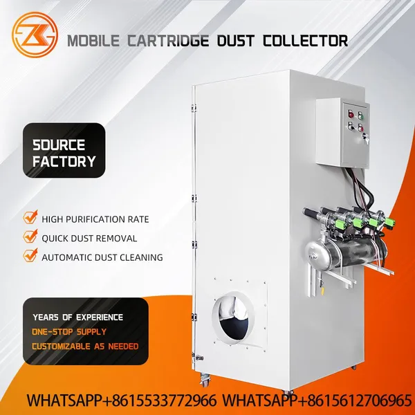 Mobile Pulse Cartridge Dust Collector photo-4