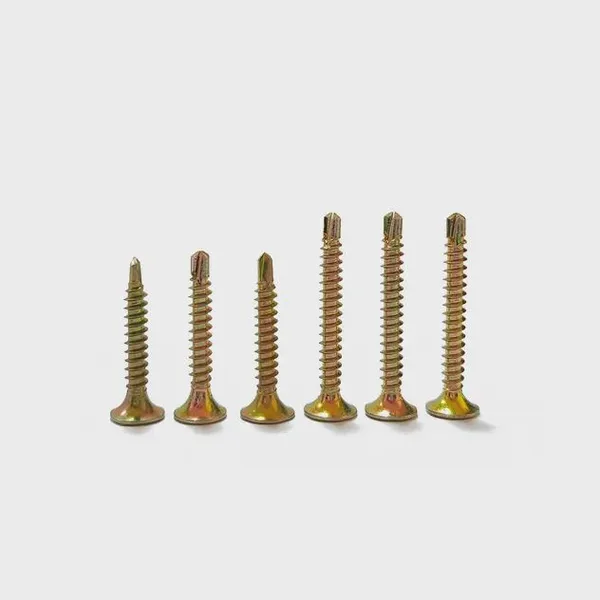 White Zinc Plated Roof Screws Wafer Head for Industrial Construction Stainless Steel 410 No Snapping Fast Drilling photo-3